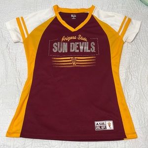 ASU Arizona State University Sun Devils Football Jersey Top